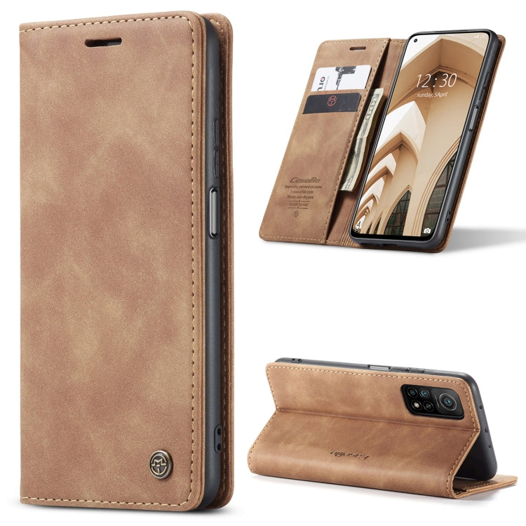 CaseMe-013 Multifunctional Retro Frosted Horizontal Flip Leather Case with Card Slot & Holder & Wallet, For OnePlus 8T, For Samsung Galaxy A21s, For Samsung Galaxy A42 5G, For Huawei P Smart 2021, For Xiaomi Mi 10T Lite 5G������������������������������...
