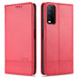AZNS Magnetic Calf Texture Horizontal Flip Leather Case with Card Slots & Holder & Wallet, For OPPO A15, For vivo Y20, For vivo Y70s / Y51s / IQOO U1, For Samsung Galaxy A42 5G, For Samsung Galaxy M51 (Side Fingerprint)