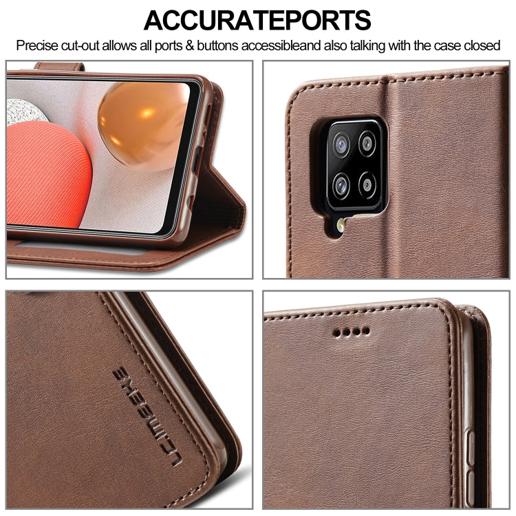 LC.IMEEKE Calf Texture Horizontal Flip Leather Case with Holder & Card Slots & Wallet, For Samsung Galaxy A42 5G, For Samsung Galaxy S21 5G, For Samsung Galaxy S21+ 5G, For Samsung Galaxy S21 Ultra 5G, For Xiaomi Mi 10 5G / Mi 10T Pro 5G���������������...