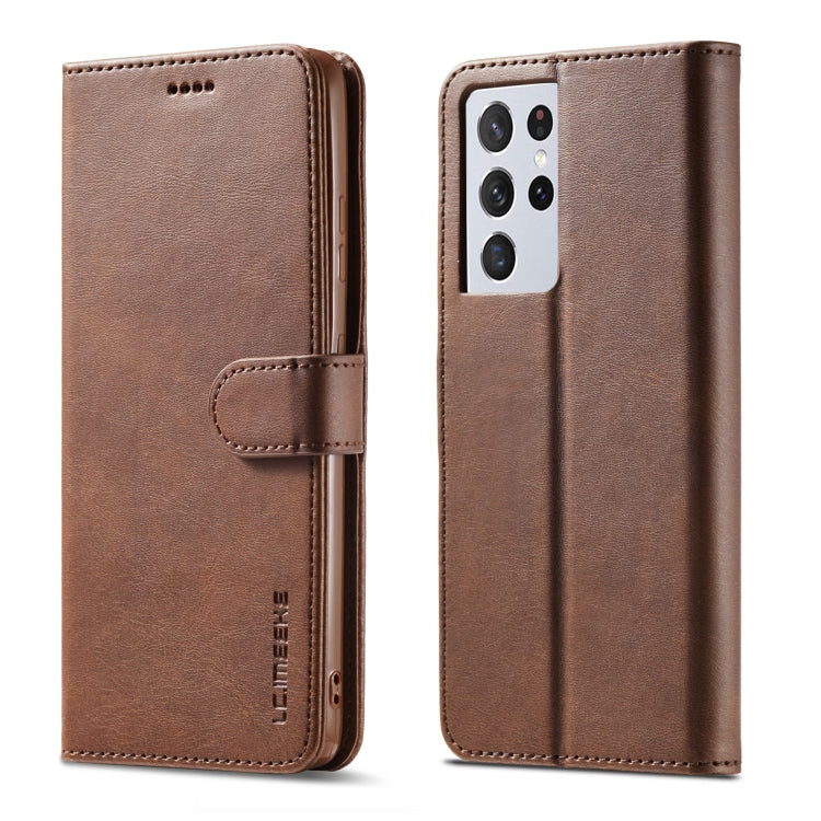 LC.IMEEKE Calf Texture Horizontal Flip Leather Case with Holder & Card Slots & Wallet, For Samsung Galaxy A42 5G, For Samsung Galaxy S21 5G, For Samsung Galaxy S21+ 5G, For Samsung Galaxy S21 Ultra 5G, For Xiaomi Mi 10 5G / Mi 10T Pro 5G���������������...