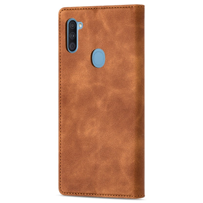 GUSSIM GS-001 Business Style Horizontal Flip Skin Feel PU Leather Case with Holder & Card Slots & Wallet & Photo Frame, For Samsung Galaxy A11, For Samsung Galaxy M11, For Samsung Galaxy A20e, For Samsung Galaxy A21, For Samsung Galaxy S20 FE