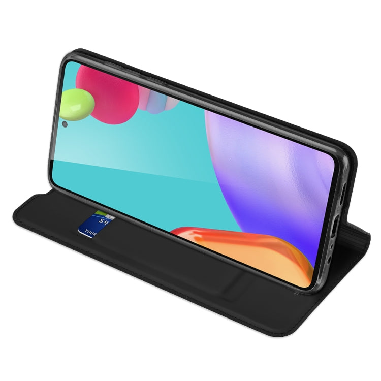 DUX DUCIS Skin Pro Series Horizontal Flip PU + TPU Leather Case, with Holder & Card Slots, For Samsung Galaxy A32 5G / M32 5G, For Samsung Galaxy A52s / A52 5G / 4G, For Samsung Galaxy A72 5G / 4G