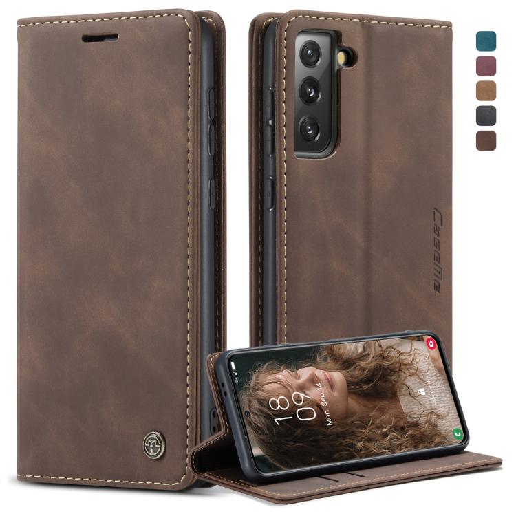 CaseMe 013 Multifunctional Horizontal Flip Leather Case with Holder & Card Slot & Wallet, For Samsung Galaxy S21 5G, For Samsung Galaxy S21+ 5G, For Samsung Galaxy S21 Ultra 5G