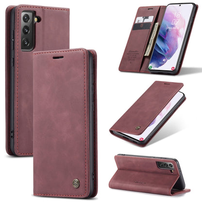 CaseMe 013 Multifunctional Horizontal Flip Leather Case with Holder & Card Slot & Wallet, For Samsung Galaxy S21 5G, For Samsung Galaxy S21+ 5G, For Samsung Galaxy S21 Ultra 5G