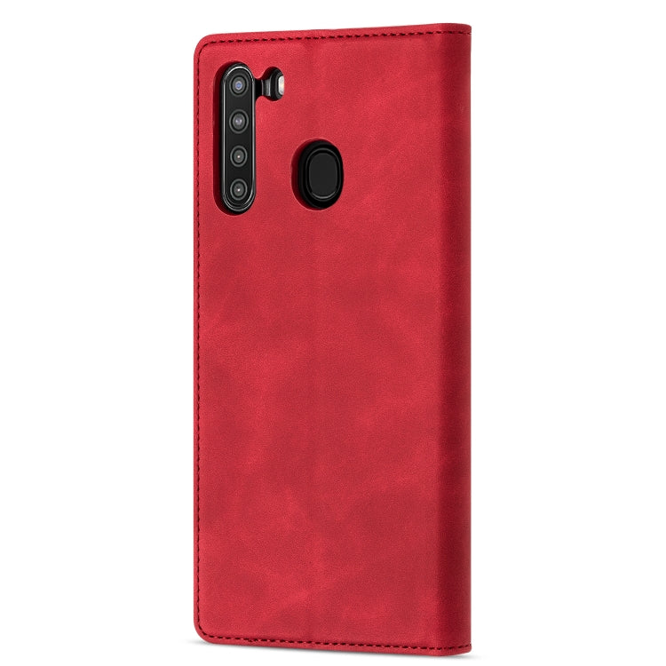 GUSSIM GS-001 Business Style Horizontal Flip Skin Feel PU Leather Case with Holder & Card Slots & Wallet & Photo Frame, For Samsung Galaxy A11 / M11, For Samsung Galaxy A20e, For Samsung Galaxy A21, For Samsung Galaxy S20 FE