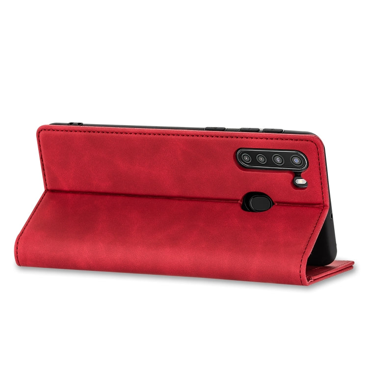 GUSSIM GS-001 Business Style Horizontal Flip Skin Feel PU Leather Case with Holder & Card Slots & Wallet & Photo Frame, For Samsung Galaxy A11 / M11, For Samsung Galaxy A20e, For Samsung Galaxy A21, For Samsung Galaxy S20 FE