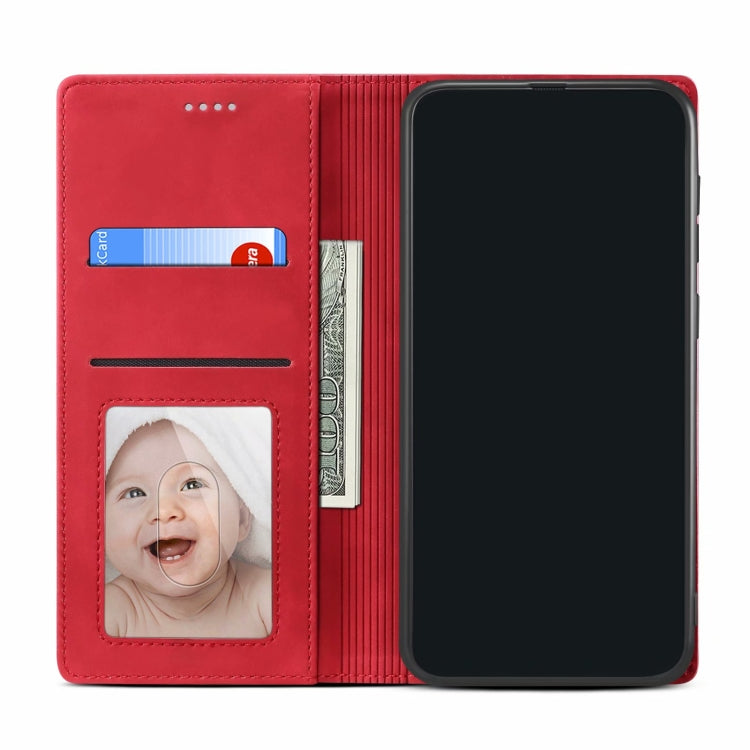 GUSSIM GS-001 Business Style Horizontal Flip Skin Feel PU Leather Case with Holder & Card Slots & Wallet & Photo Frame, For Samsung Galaxy A11 / M11, For Samsung Galaxy A20e, For Samsung Galaxy A21, For Samsung Galaxy S20 FE
