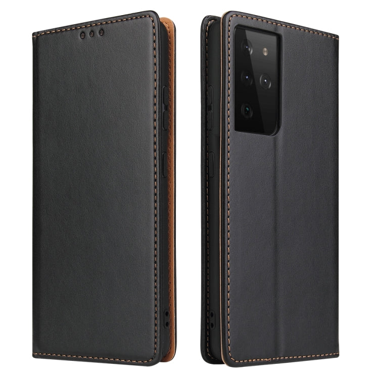 Fierre Shann PU Genuine Leather Texture Horizontal Flip Leather Case with Holder & Card Slots & Wallet, For Huawei Mate 40 Pro, For Huawei Mate 40, For Samsung Galaxy S21 5G, For Samsung Galaxy S21+ 5G, For Samsung Galaxy S21 Ultra 5G������������������...