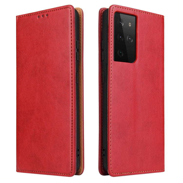 Fierre Shann PU Genuine Leather Texture Horizontal Flip Leather Case with Holder & Card Slots & Wallet, For Huawei Mate 40 Pro, For Huawei Mate 40, For Samsung Galaxy S21 5G, For Samsung Galaxy S21+ 5G, For Samsung Galaxy S21 Ultra 5G������������������...