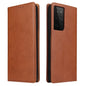 Fierre Shann PU Genuine Leather Texture Horizontal Flip Leather Case with Holder & Card Slots & Wallet, For Huawei Mate 40 Pro, For Huawei Mate 40, For Samsung Galaxy S21 5G, For Samsung Galaxy S21+ 5G, For Samsung Galaxy S21 Ultra 5G������������������...