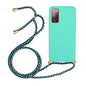 Wheat Straw Material + TPU Protective Case with Lanyard, For Huawei P smart 2020, For Samsung Galaxy S21 5G, For Samsung Galaxy S21+ 5G, For Samsung Galaxy S21 Ultra 5G, For Samsung Galaxy S20 FE, For Samsung Galaxy A21s, For Samsung Galaxy A51