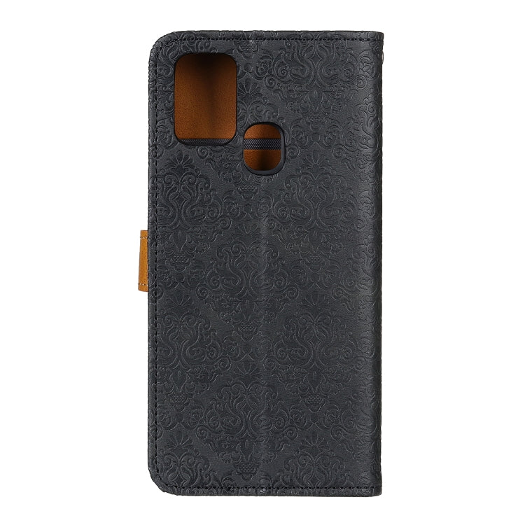 European Floral Embossed Copper Buckle Horizontal Flip PU Leather Case with Holder & Card Slots & Wallet & Photo Frame, For Samsung Galaxy A02s, For Samsung Galaxy A21s, For Samsung Galaxy A31, For Samsung Galaxy A41, For Samsung Galaxy A51 5G���������...