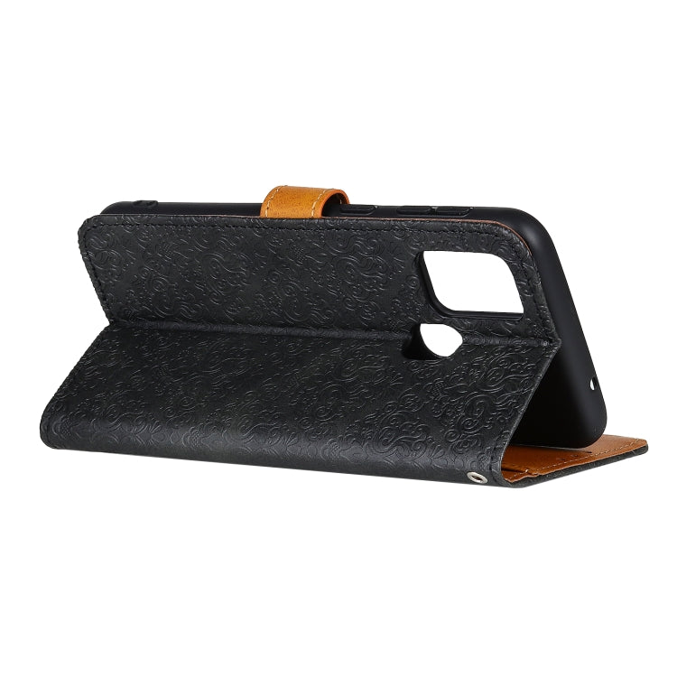 European Floral Embossed Copper Buckle Horizontal Flip PU Leather Case with Holder & Card Slots & Wallet & Photo Frame, For Samsung Galaxy A02s, For Samsung Galaxy A21s, For Samsung Galaxy A31, For Samsung Galaxy A41, For Samsung Galaxy A51 5G���������...