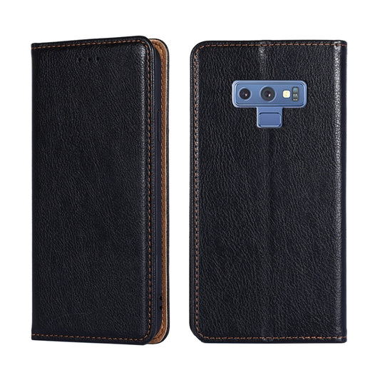 PU + TPU Gloss Oil Solid Color Magnetic Horizontal Flip Leather Case with Holder & Card Slot & Wallet, For Samsung Galaxy Note9, For Samsung Galaxy Note10, For Samsung Galaxy Note10+, For Samsung Galaxy Note10 Lite, For Samsung Galaxy Note20�����������...