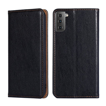 PU + TPU Gloss Oil Solid Color Magnetic Horizontal Flip Leather Case with Holder & Card Slot & Wallet, For Samsung Galaxy S21+ 5G, For Samsung Galaxy S21 Ultra 5G