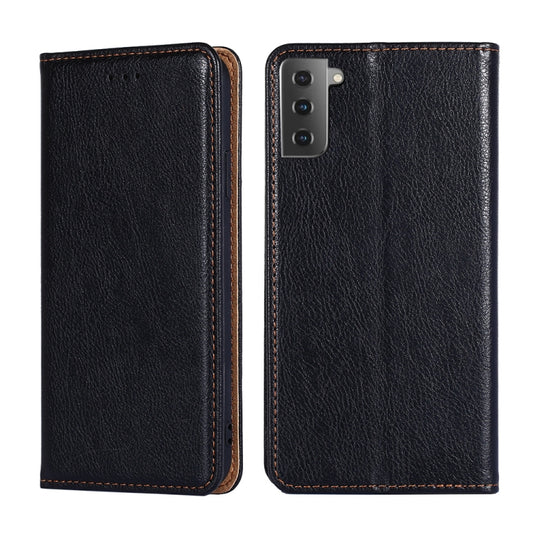 PU + TPU Gloss Oil Solid Color Magnetic Horizontal Flip Leather Case with Holder & Card Slot & Wallet, For Samsung Galaxy S21+ 5G, For Samsung Galaxy S21 Ultra 5G