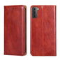 PU + TPU Gloss Oil Solid Color Magnetic Horizontal Flip Leather Case with Holder & Card Slot & Wallet, For Samsung Galaxy S21+ 5G, For Samsung Galaxy S21 Ultra 5G