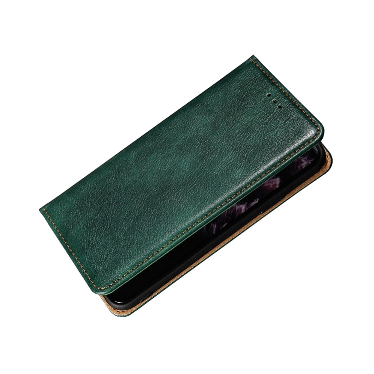 PU + TPU Gloss Oil Solid Color Magnetic Horizontal Flip Leather Case with Holder & Card Slot & Wallet, For Samsung Galaxy S21+ 5G, For Samsung Galaxy S21 Ultra 5G