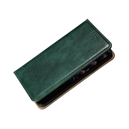 PU + TPU Gloss Oil Solid Color Magnetic Horizontal Flip Leather Case with Holder & Card Slot & Wallet, For Samsung Galaxy S21+ 5G, For Samsung Galaxy S21 Ultra 5G
