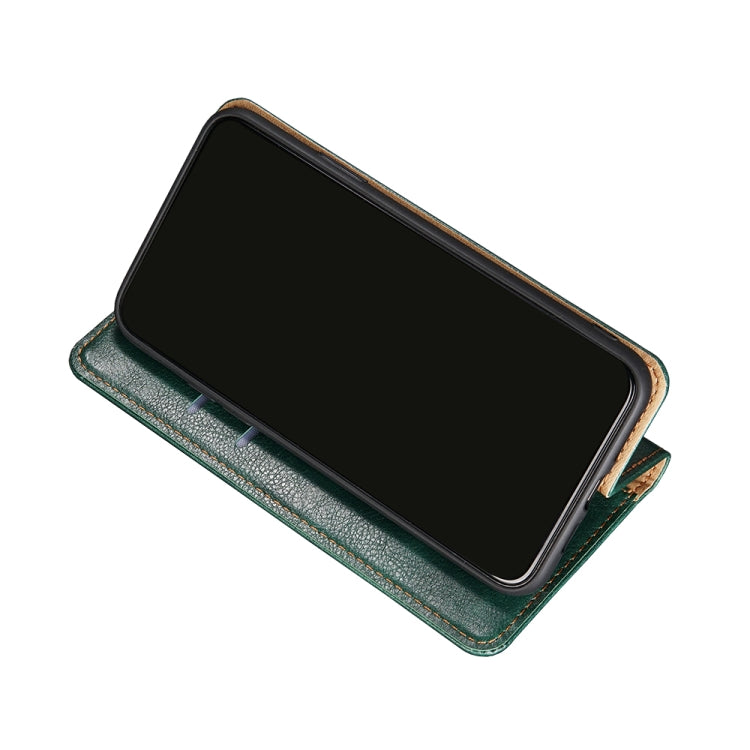 PU + TPU Gloss Oil Solid Color Magnetic Horizontal Flip Leather Case with Holder & Card Slot & Wallet, For Samsung Galaxy S21+ 5G, For Samsung Galaxy S21 Ultra 5G