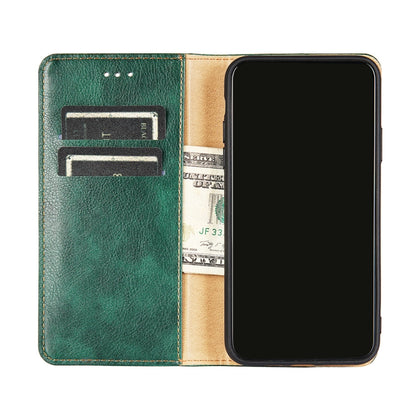 PU + TPU Gloss Oil Solid Color Magnetic Horizontal Flip Leather Case with Holder & Card Slot & Wallet, For Samsung Galaxy S21+ 5G, For Samsung Galaxy S21 Ultra 5G