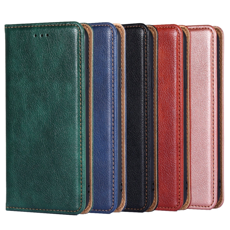 PU + TPU Gloss Oil Solid Color Magnetic Horizontal Flip Leather Case with Holder & Card Slot & Wallet, For Samsung Galaxy S21+ 5G, For Samsung Galaxy S21 Ultra 5G