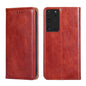 PU + TPU Gloss Oil Solid Color Magnetic Horizontal Flip Leather Case with Holder & Card Slot & Wallet, For Samsung Galaxy S21+ 5G, For Samsung Galaxy S21 Ultra 5G