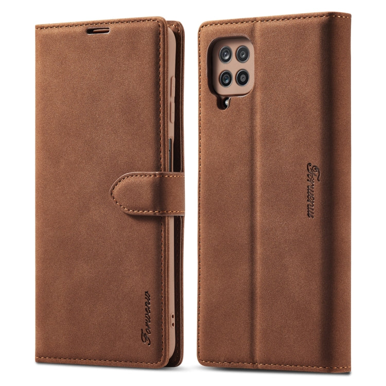 Forwenw F1 Series Matte Strong Magnetism Horizontal Flip Leather Case with Holder & Card Slots & Wallet & Photo Frame, For Samsung Galaxy A12, For Samsung Galaxy A32 5G, For Samsung Galaxy S21 5G, For Samsung Galaxy S21+ 5G�����������������������������...