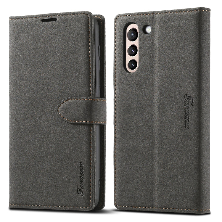 Forwenw F1 Series Matte Strong Magnetism Horizontal Flip Leather Case with Holder & Card Slots & Wallet & Photo Frame, For Samsung Galaxy A12, For Samsung Galaxy A32 5G, For Samsung Galaxy S21 5G, For Samsung Galaxy S21+ 5G�����������������������������...