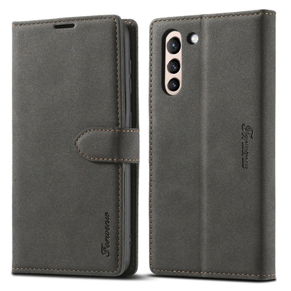 Forwenw F1 Series Matte Strong Magnetism Horizontal Flip Leather Case with Holder & Card Slots & Wallet & Photo Frame, For Samsung Galaxy A12, For Samsung Galaxy A32 5G, For Samsung Galaxy S21 5G, For Samsung Galaxy S21+ 5G�����������������������������...