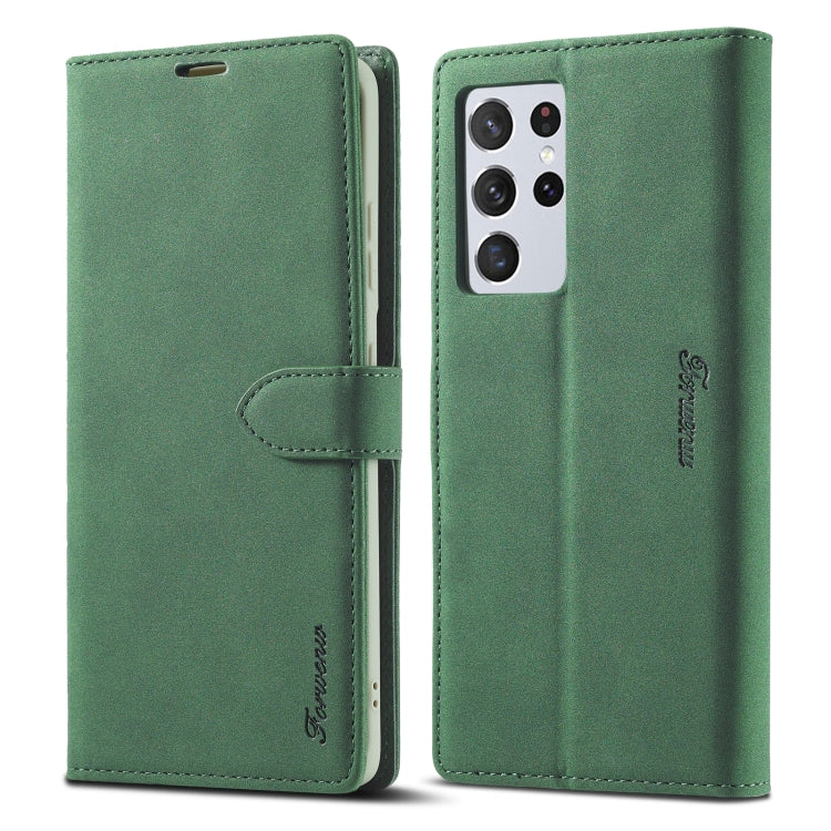 Forwenw F1 Series Matte Strong Magnetism Horizontal Flip Leather Case with Holder & Card Slots & Wallet & Photo Frame, For Samsung Galaxy A12, For Samsung Galaxy A32 5G, For Samsung Galaxy S21 5G, For Samsung Galaxy S21+ 5G�����������������������������...