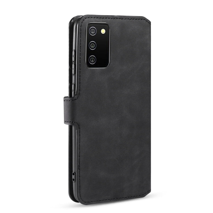 DG.MING Retro Oil Side Horizontal Flip Leather Case with Holder & Card Slots & Wallet, For samsung Galaxy A02s, For samsung Galaxy A12, For samsung Galaxy A32 5G, For samsung Galaxy A52 5G / 4G, For samsung Galaxy A72 5G / 4G