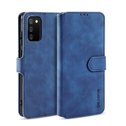 DG.MING Retro Oil Side Horizontal Flip Leather Case with Holder & Card Slots & Wallet, For samsung Galaxy A02s, For samsung Galaxy A12, For samsung Galaxy A32 5G, For samsung Galaxy A52 5G / 4G, For samsung Galaxy A72 5G / 4G