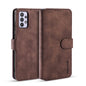 DG.MING Retro Oil Side Horizontal Flip Leather Case with Holder & Card Slots & Wallet, For samsung Galaxy A02s, For samsung Galaxy A12, For samsung Galaxy A32 5G, For samsung Galaxy A52 5G / 4G, For samsung Galaxy A72 5G / 4G