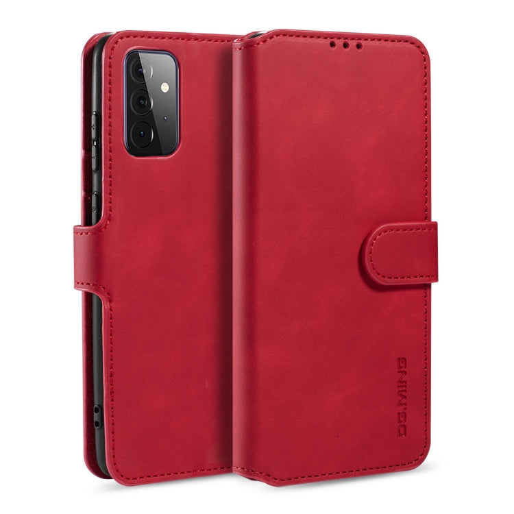 DG.MING Retro Oil Side Horizontal Flip Leather Case with Holder & Card Slots & Wallet, For samsung Galaxy A02s, For samsung Galaxy A12, For samsung Galaxy A32 5G, For samsung Galaxy A52 5G / 4G, For samsung Galaxy A72 5G / 4G