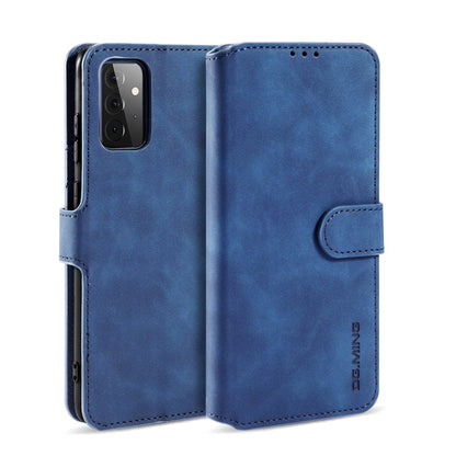 DG.MING Retro Oil Side Horizontal Flip Leather Case with Holder & Card Slots & Wallet, For samsung Galaxy A02s, For samsung Galaxy A12, For samsung Galaxy A32 5G, For samsung Galaxy A52 5G / 4G, For samsung Galaxy A72 5G / 4G