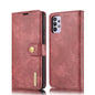 DG.MING Crazy Horse Texture Flip Detachable Magnetic Leather Case with Holder & Card Slots & Wallet, For Samsung Galaxy A12, For Samsung Galaxy A32 5G, For Samsung Galaxy A52 5G / 4G, For Samsung Galaxy A72 5G / 4G
