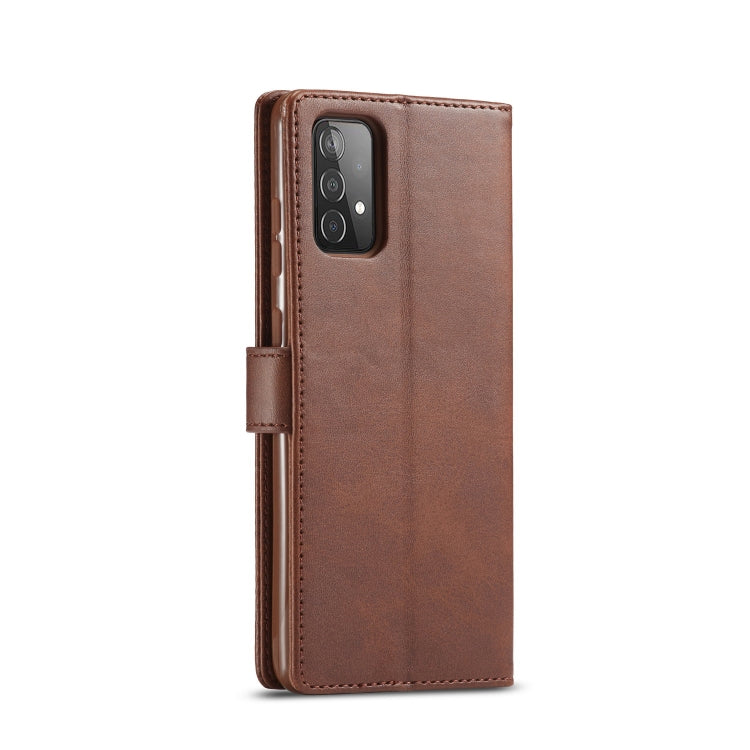 LC.IMEEKE Calf Texture Horizontal Flip Leather Case with Holder & Card Slots & Wallet, For Samsung Galaxy A52 5G / 4G, For Samsung Galaxy A72 5G / 4G