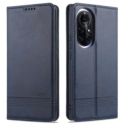 AZNS Magnetic Calf Texture Horizontal Flip Leather Case with Card Slots & Holder & Wallet, For Huawei nova 8 5G, For Samsung Galaxy S21 Ultra 5G, For Huawei nova 8 Pro 5G
