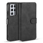 DG.MING Retro Oil Side Horizontal Flip Case with Holder & Card Slots & Wallet, For Samsung Galaxy S21+ 5G, For Samsung Galaxy S21 Ultra 5G, For Samsung Galaxy S21 5G