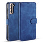 DG.MING Retro Oil Side Horizontal Flip Case with Holder & Card Slots & Wallet, For Samsung Galaxy S21+ 5G, For Samsung Galaxy S21 Ultra 5G, For Samsung Galaxy S21 5G