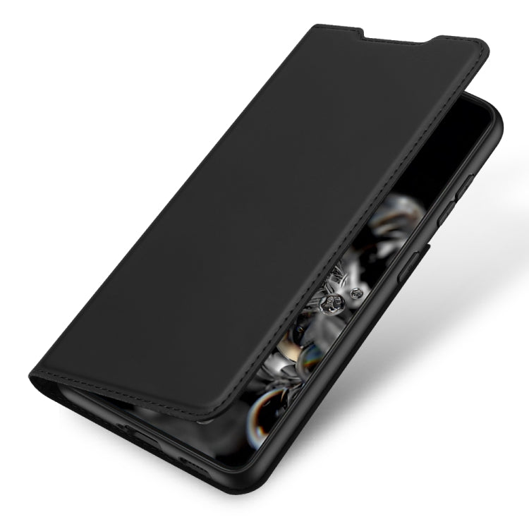 DUX DUCIS Skin Pro Series Horizontal Flip PU + TPU Leather Case with Holder & Card Slots, For Samsung Galaxy A02s 166.5mm Version, For Samsung Galaxy S21 5G, For Samsung Galaxy S21+ 5G, For Samsung Galaxy S21 Ultra 5G�����������������������������������...