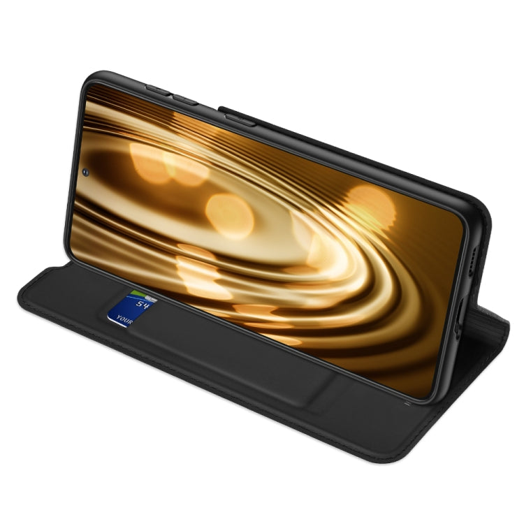 DUX DUCIS Skin Pro Series Horizontal Flip PU + TPU Leather Case with Holder & Card Slots, For Samsung Galaxy A02s 166.5mm Version, For Samsung Galaxy S21 5G, For Samsung Galaxy S21+ 5G, For Samsung Galaxy S21 Ultra 5G�����������������������������������...