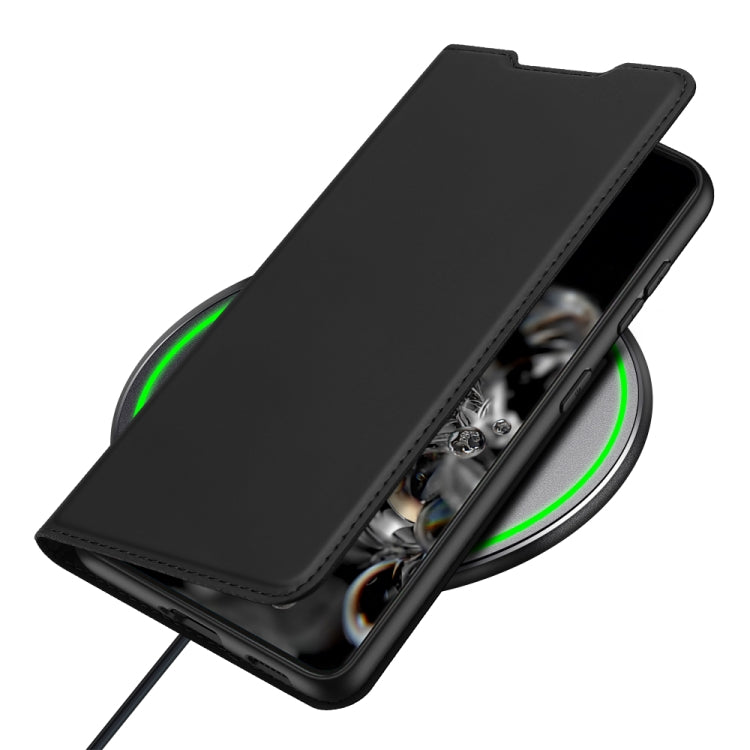 DUX DUCIS Skin Pro Series Horizontal Flip PU + TPU Leather Case with Holder & Card Slots, For Samsung Galaxy A02s 166.5mm Version, For Samsung Galaxy S21 5G, For Samsung Galaxy S21+ 5G, For Samsung Galaxy S21 Ultra 5G�����������������������������������...