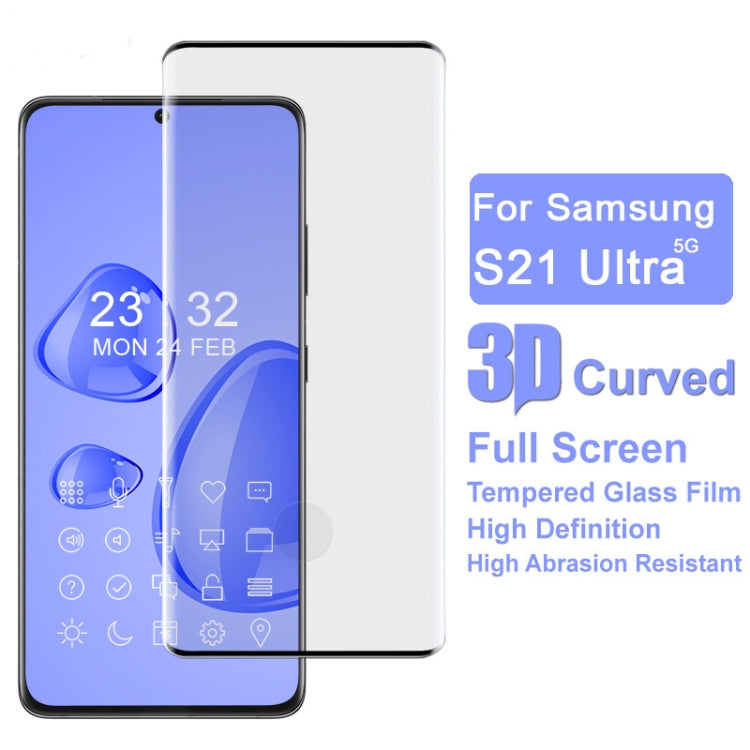 IMAK 3D Curved Full Screen Tempered Glass Film, For Huawei Nova 8 5G, For Huawei Nova 8 Pro 5G, For Samsung Galaxy S21 Ultra 5G, For Xiaomi Mi 11 5G