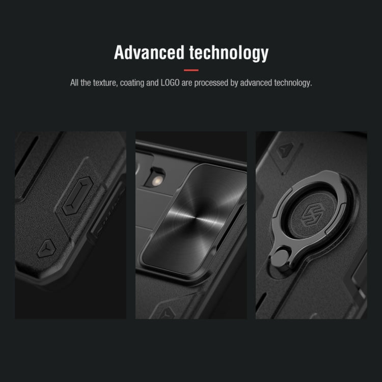 NILLKIN Shockproof CamShield Armor Protective Case with Invisible Ring Holder, For Samsung Galaxy S21+ 5G, For Samsung Galaxy S21 Ultra 5G
