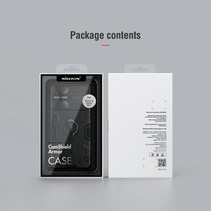NILLKIN Shockproof CamShield Armor Protective Case with Invisible Ring Holder, For Samsung Galaxy S21+ 5G, For Samsung Galaxy S21 Ultra 5G