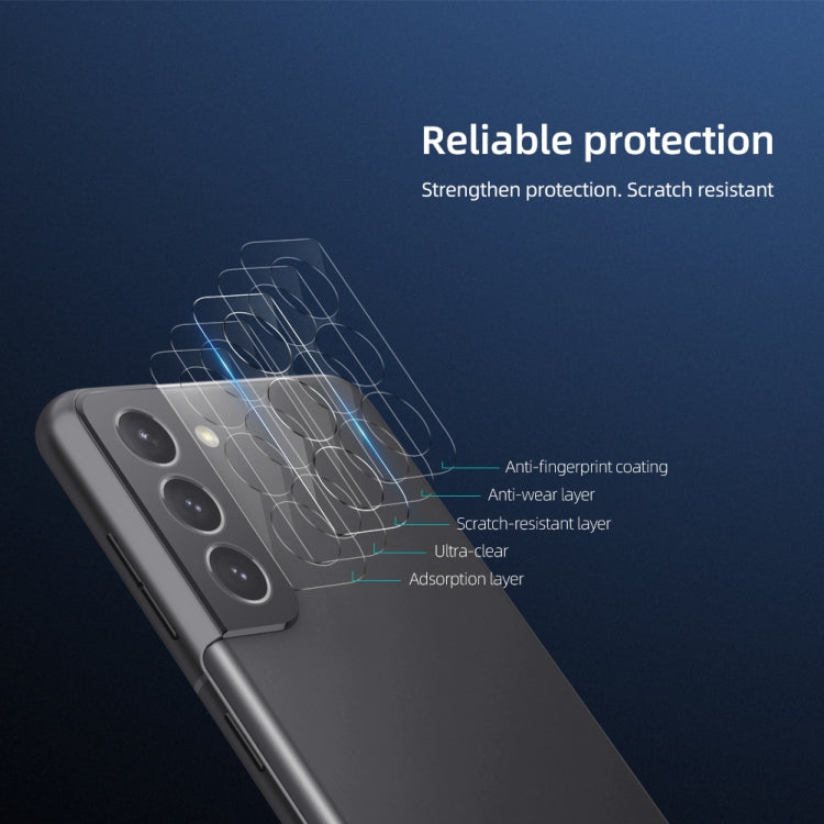 NILLKIN InvisiFilm Series Back Camera Lens Film, For Samsung Galaxy S21 5G, For Samsung Galaxy S21+ 5G, For Samsung Galaxy S21 Ultra 5G