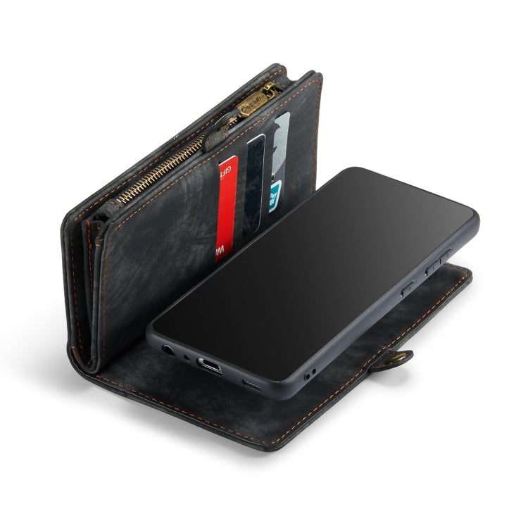CaseMe Detachable Multifunctional Horizontal Flip Leather Case, with Card Slot & Holder & Zipper Wallet & Photo Frame, For Samsung Galaxy A72 5G / 4G, For Samsung Galaxy A52 5G / 4G
