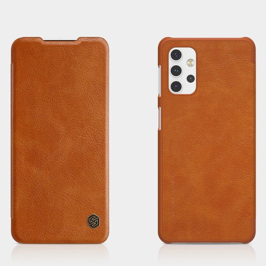 NILLKIN QIN Series Crazy Horse Texture Horizontal Flip Leather Case with Card Slot, For Samsung Galaxy A32 5G, For Samsung Galaxy A52 5G / 4G, For Samsung Galaxy A72 5G / 4G